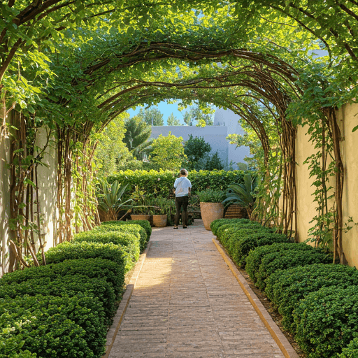 Entretien réaliste d'un jardin méditerranéen