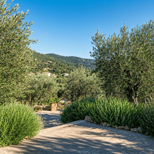 Chantier d'aménagement extérieur coordonné par Garden Solution en Provence